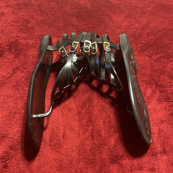 Jimmy Choo Black Jelly Sandals - Picture 3 of 4